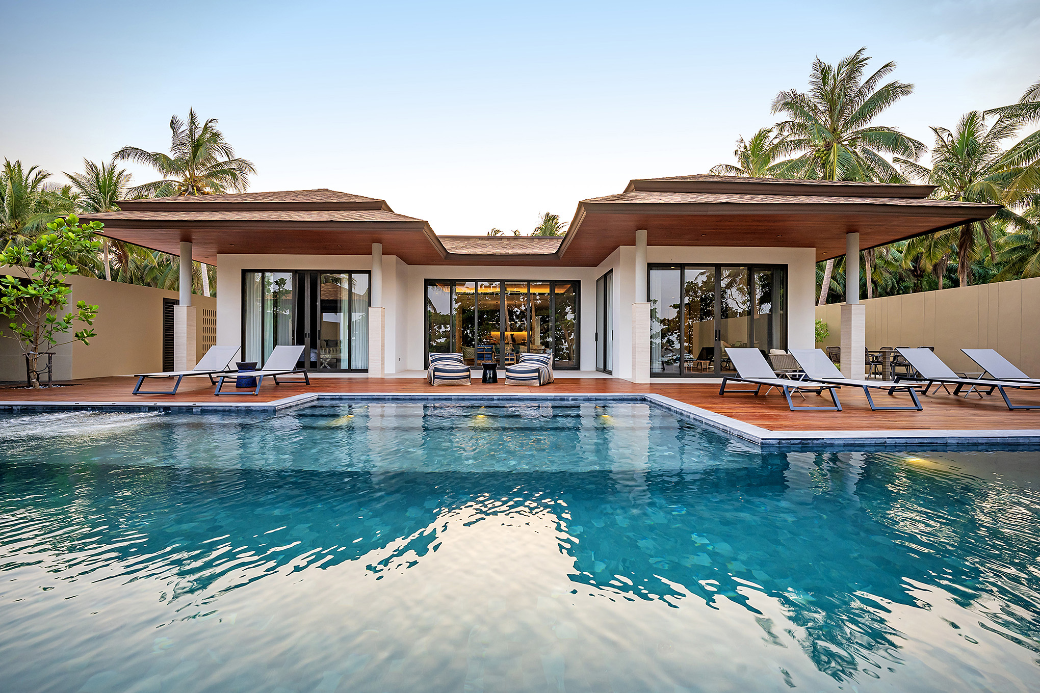 2-Bedroom Beachfront Pool Villa